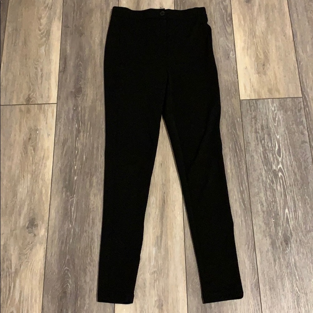 Black jeggings